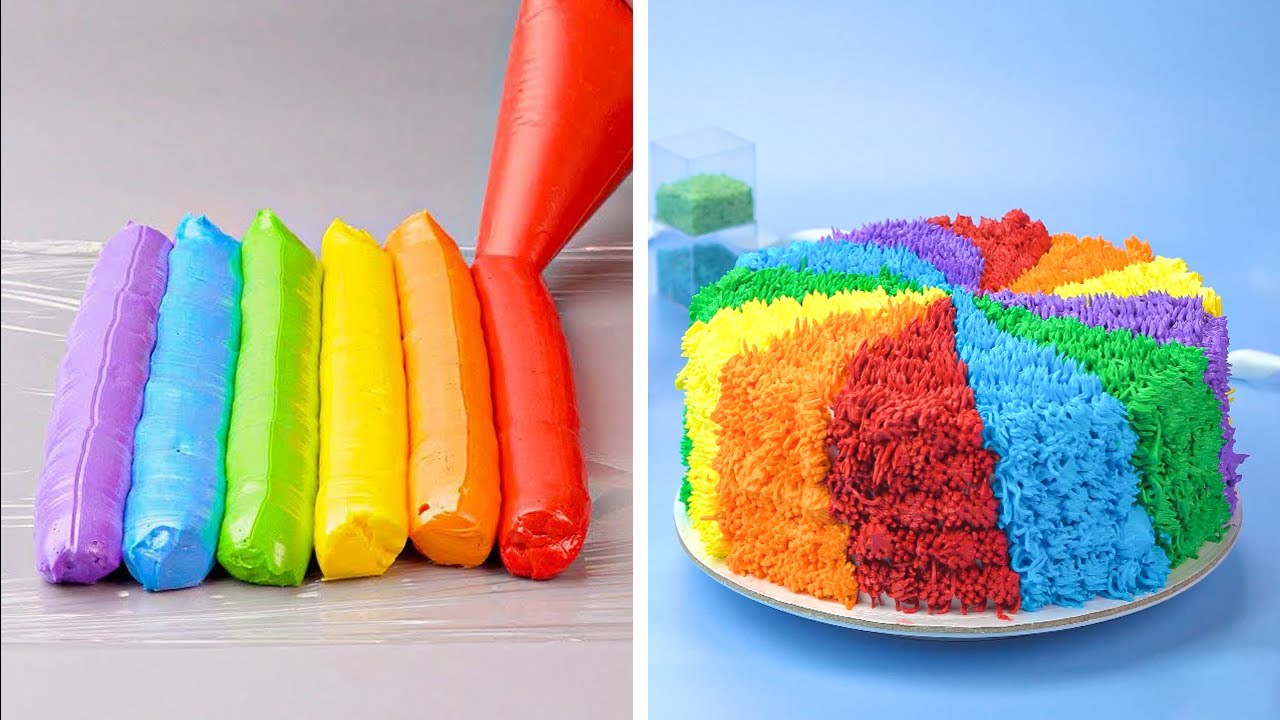 Perfect Rainbow Cake Decorating Ideas | Cake Lovers