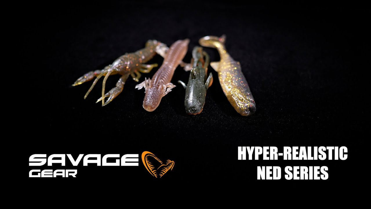 Savage Gear Hyper-Realistic Ned Series with the Informative Fisherman