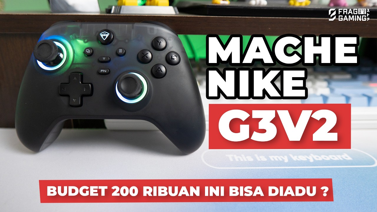 REKOMENDASI GAMEPAD LOW BUDGET OKE ? MACHENIKE G3 V2