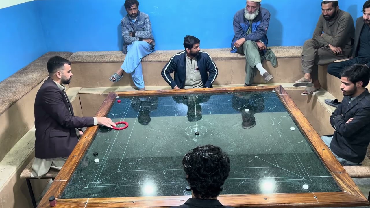 Carrom grand match4️⃣ champion players 🇵🇰vs🇲🇽￼#carromboard #carrom #viralvideos 