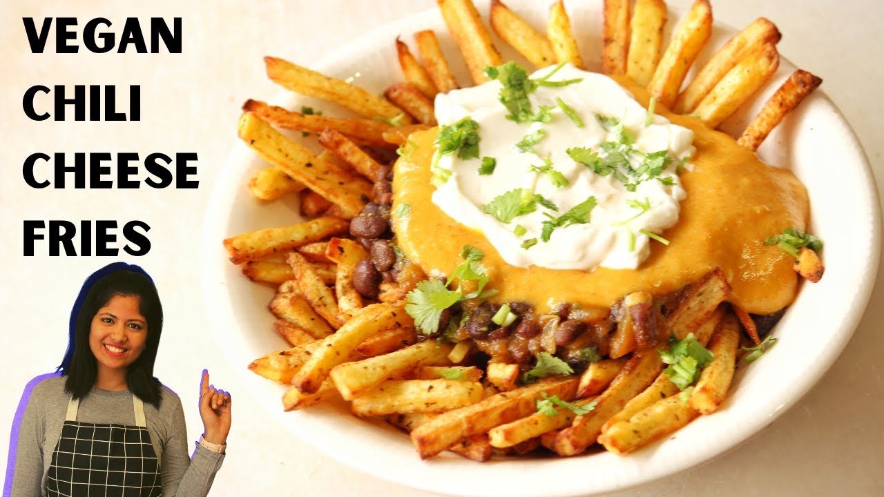 Vegan Chili Cheese Fries Recipe