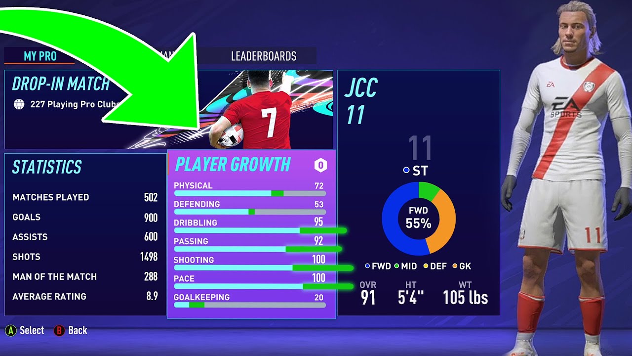 FIFA 21 Pro Clubs BEST Build 90+ RATING - EVERY Position (Tips + Traits)
