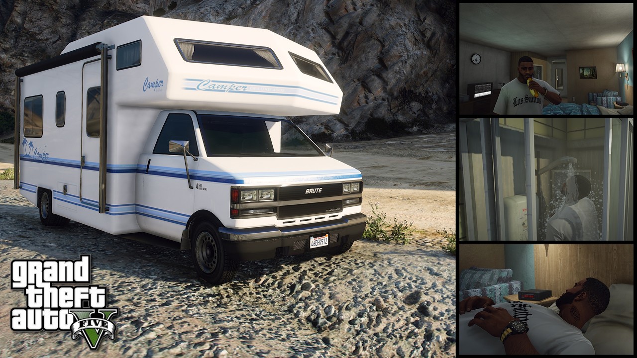 Как установить Кемпер в GTA 5 / Как добавить Автодом в ГТА 5 (Functional Campers)