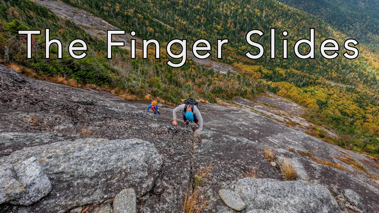 Climbing All 8 Finger Slides on Dix Mountain | Adirondacks NY