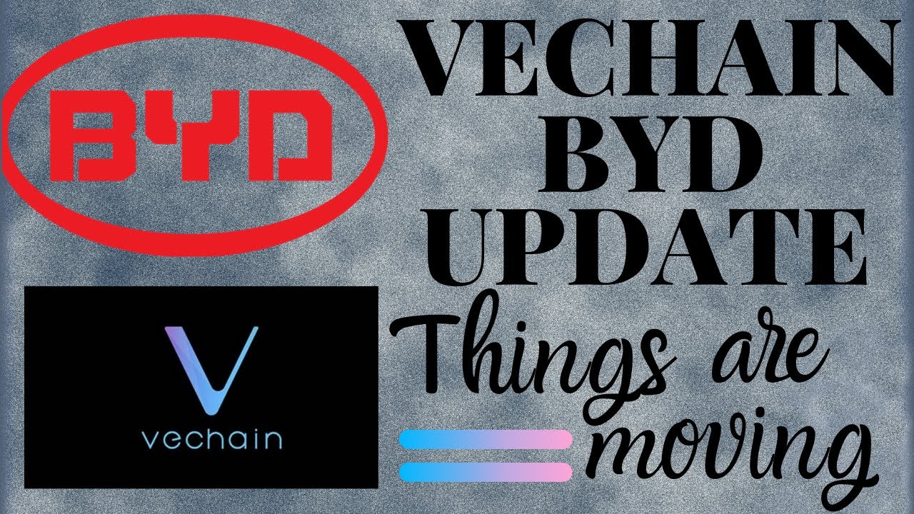 Vechain BYD Update - Things are moving
