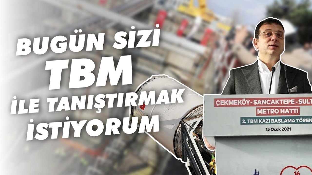 &Ccedil;EKMEK&Ouml;Y - SULTANBEYLİ METROSU İ&Ccedil;İN İKİNCİ TBM &Ccedil;ALIŞMAYA BAŞLIYOR