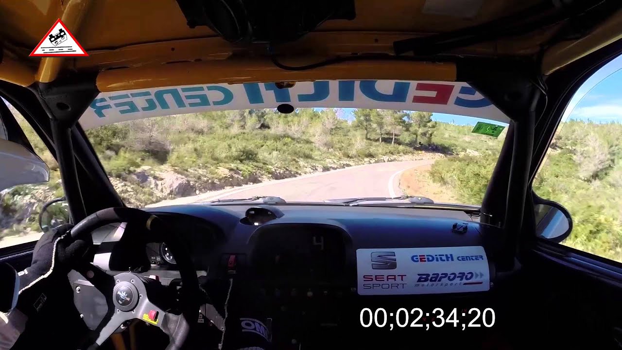 On-Board Gerard de la Casa | Cordoba WRC | Pujada a Les Ventoses 2016 [Passats de canto]