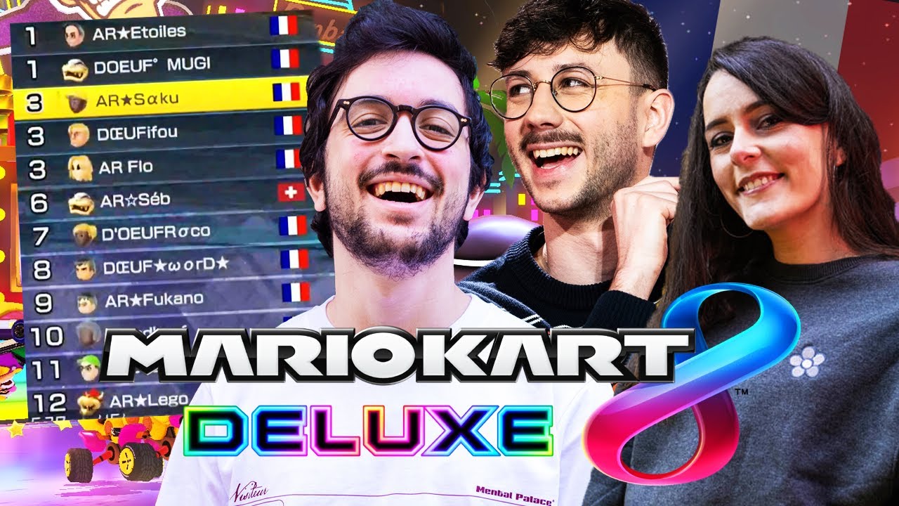 DU MARIO KART EN ÉQUIPE ? - Mario Kart 8 Deluxe ft. Jiraya, Jimmyboyyy, Guill,...