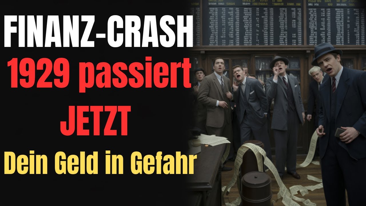 Finanz-Crash 2026:  Die Zeichen von 1929 sind zur&uuml;ck. Diese Warnsignale k&ouml;nnen dein Geld vernichten!