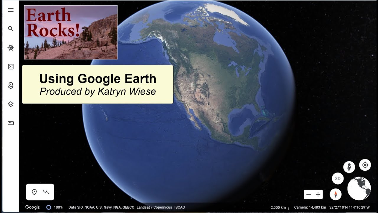 Использование Google Планета Земля