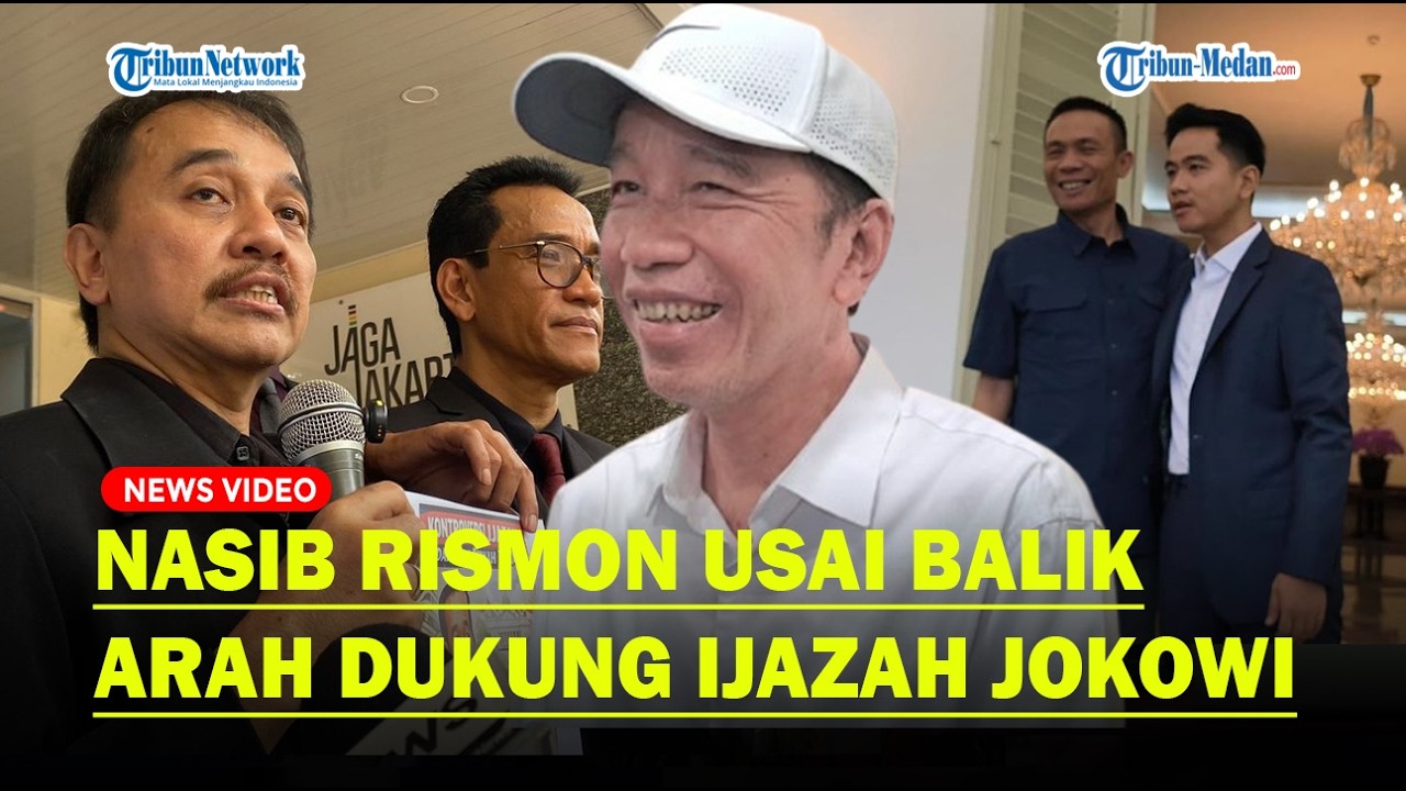 RISMON Balik Arah Dukung Jokowi, Kubu Roy Suryo Sekakmat: Maju Mundur Kenak...