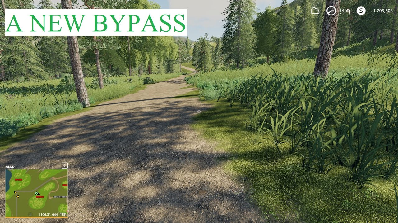 FS19 GRIZZLY MOUNTAIN LET'S PLAY # 31 Building a bypass to eliminate curves and shorten the drive.