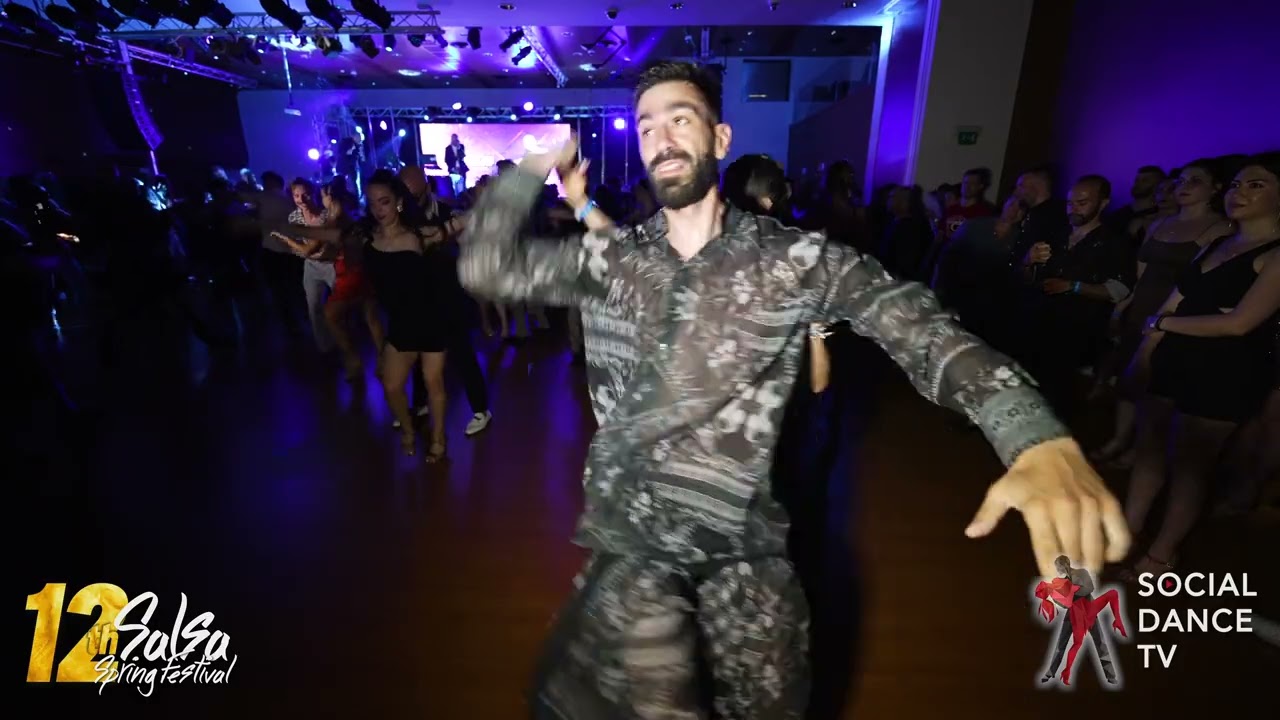 Panagiotis & Danya - Social dancing | Salsa Spring Festival 2023 (Greece)