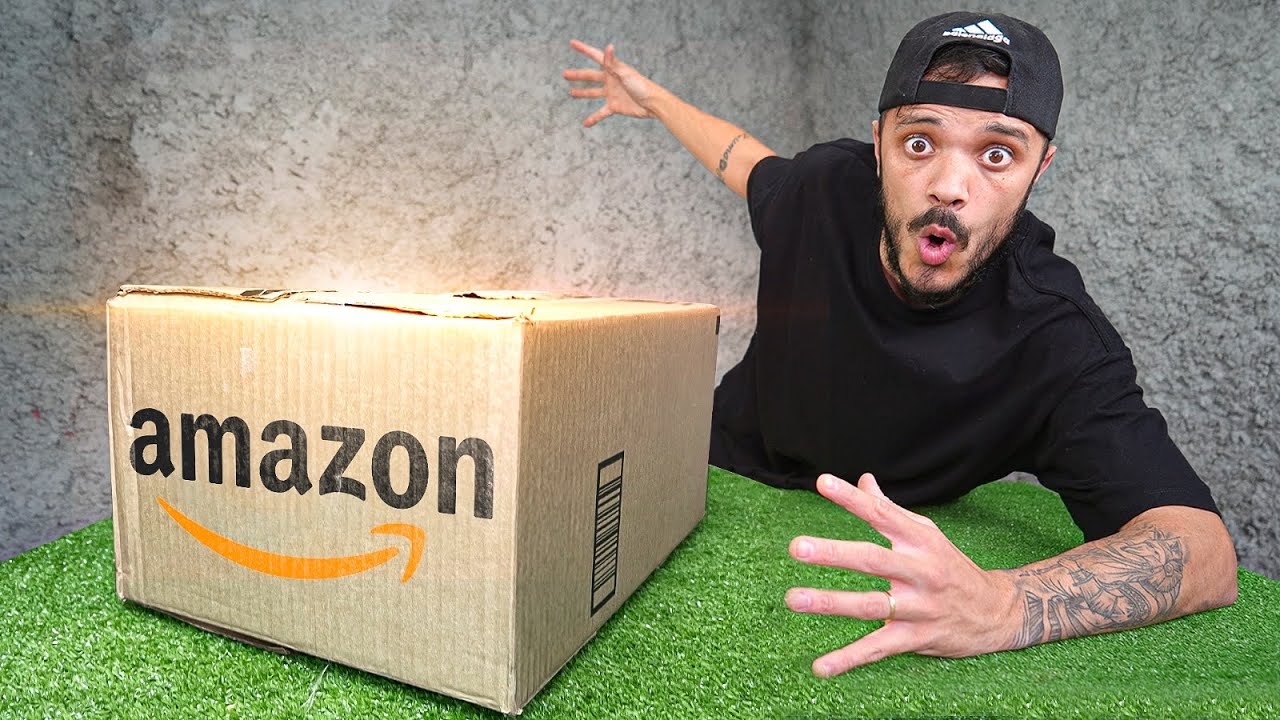 Abri outra CAIXA MISTERIOSA da AMAZON