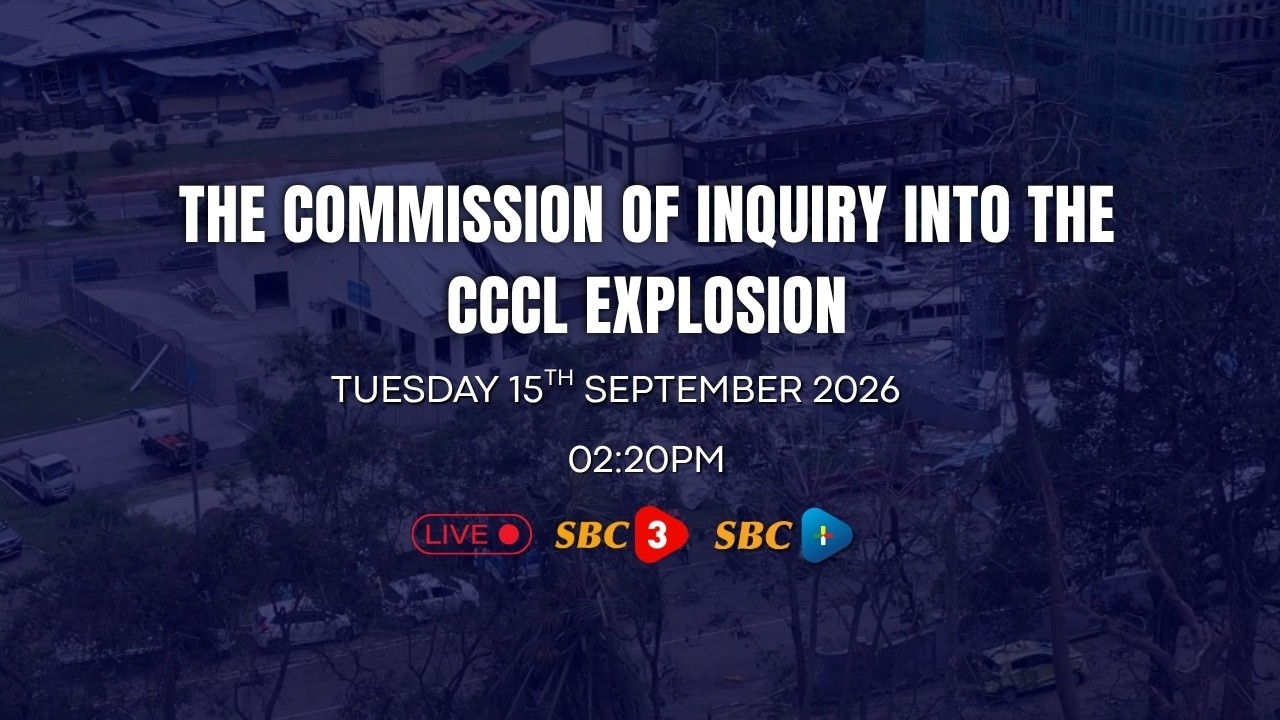 SBC LIVE | THE COMMISSION OF INQUIRY INTO THE CCCL EXPLOSION (PART 3)- 15.09.2026