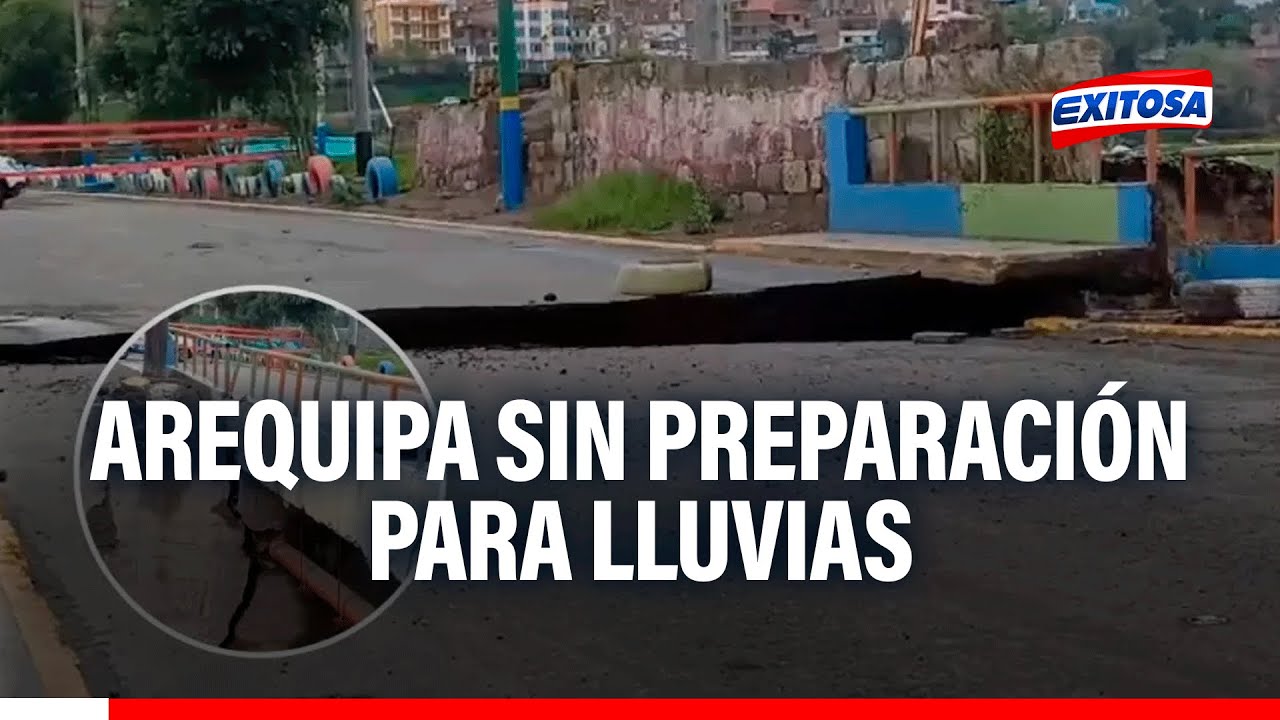 🔴🔵Arequipa: pobladores afectados por intensas lluvias