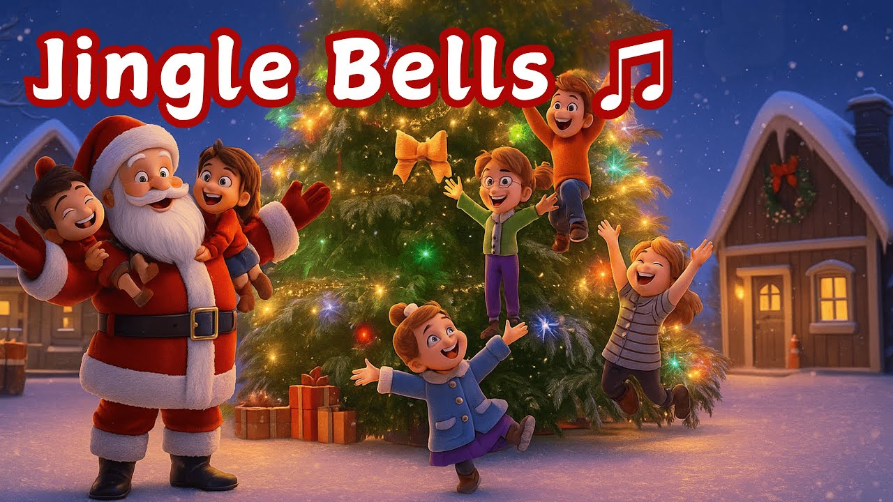 Jingle Bells Song 🎄 | Magical Christmas Adventure | #SantaClaus