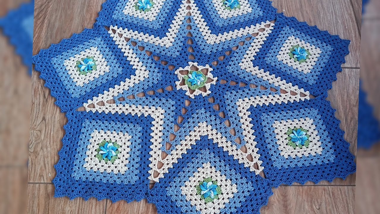 vlog de produção tapete estrela 7 pontas