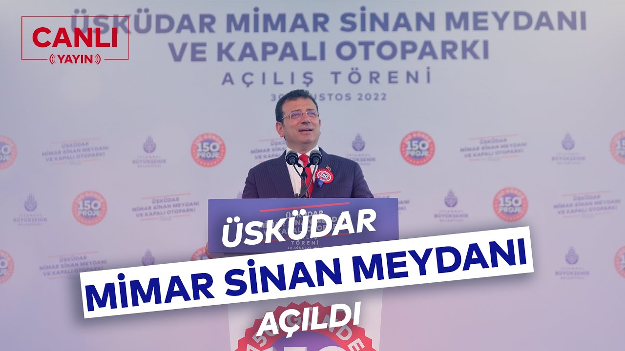 ÜSKÜDAR'I GÜZELLEŞTİRECEK MİMAR SİNAN MEYDANI AÇILIYOR