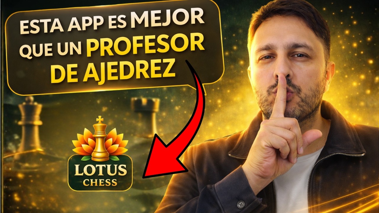 ESTA APP GRATUITA VA REEMPLAZAR A TODOS LOS PROFESORES DE AJEDREZ