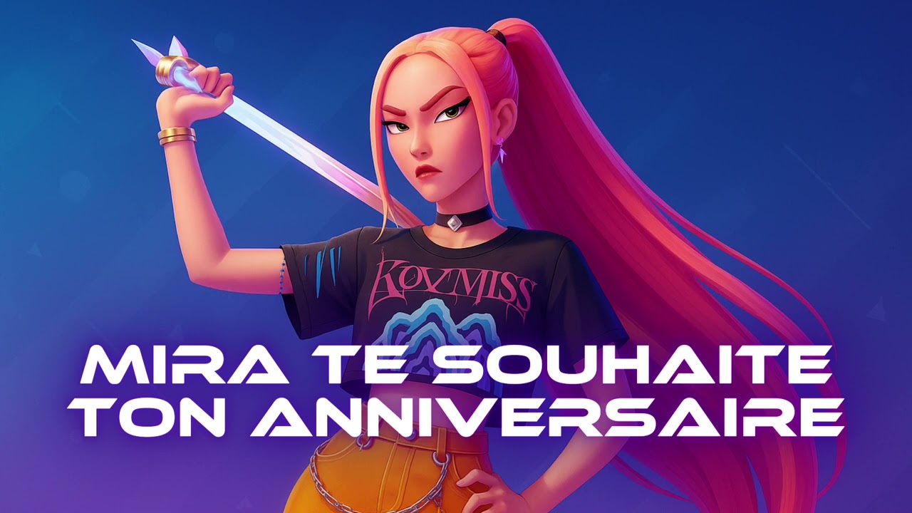 Mira te chante Joyeux Anniversaire – KPop Demon Hunters