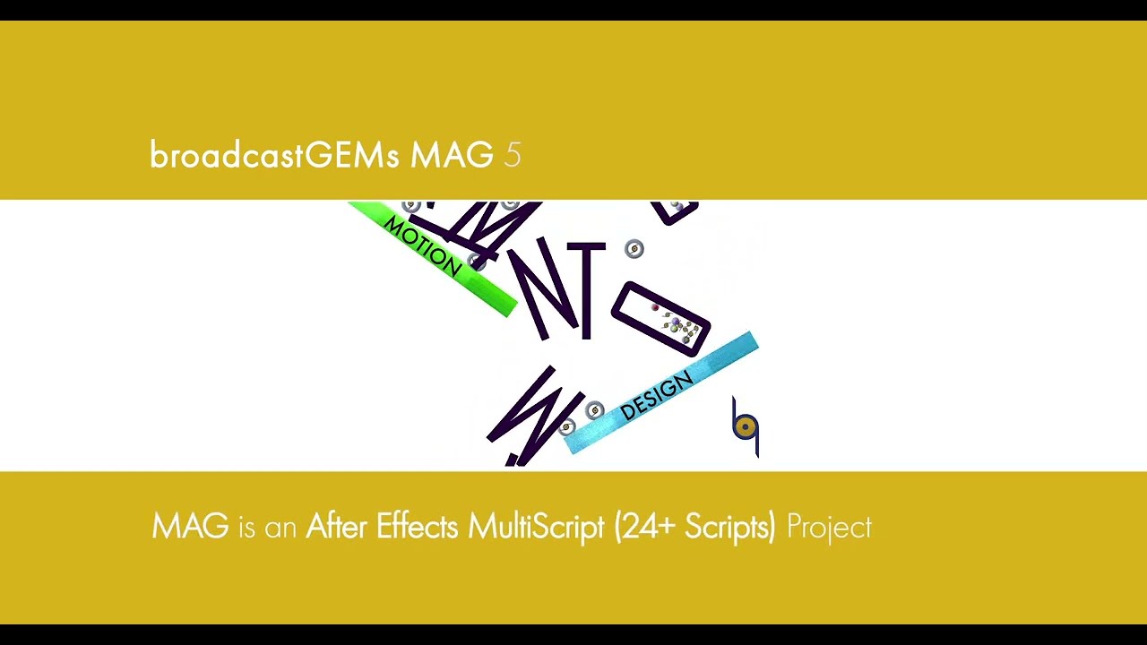 After Effects Tutorial - creating Delightful Animations with broadcastGEMs Keyframer