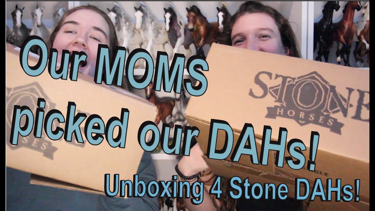 Our MOMS Picked our Peter Stone Design a Horses! (Unboxing 4 DAHs!)