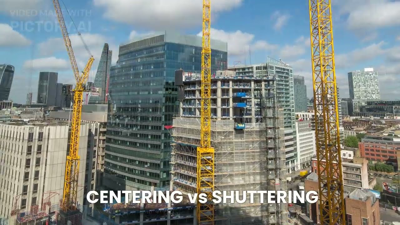 Difference Between Centering and Shuttering | Centering | Shuttering