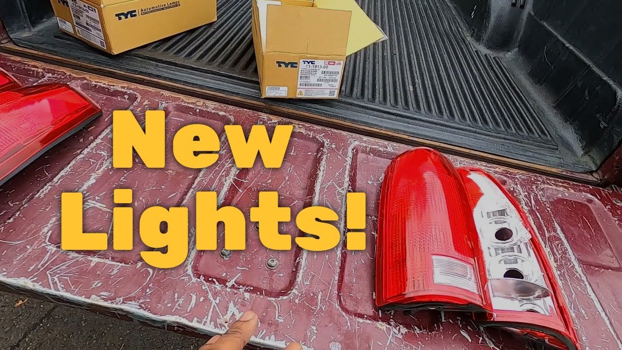 New Tail Lights - 1994 Chevy C1500 - Factory Style Replacement
