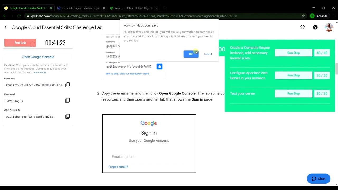Google Cloud Essential Skill: Challenge Lab | Qwiklabs