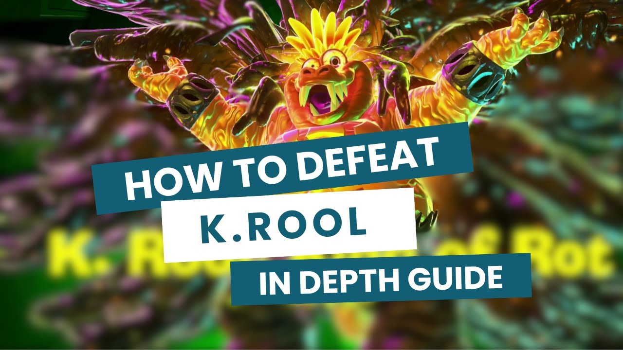 How to Defeat King K.Rool , King of Rot [ DK Bananza Boss ] EASY GUIDE