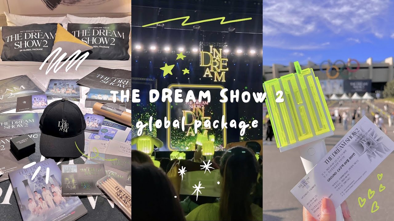 💚 nctzen vlog | 'the dream show 2' global package, themed room, concert souvenirs, smtown &store