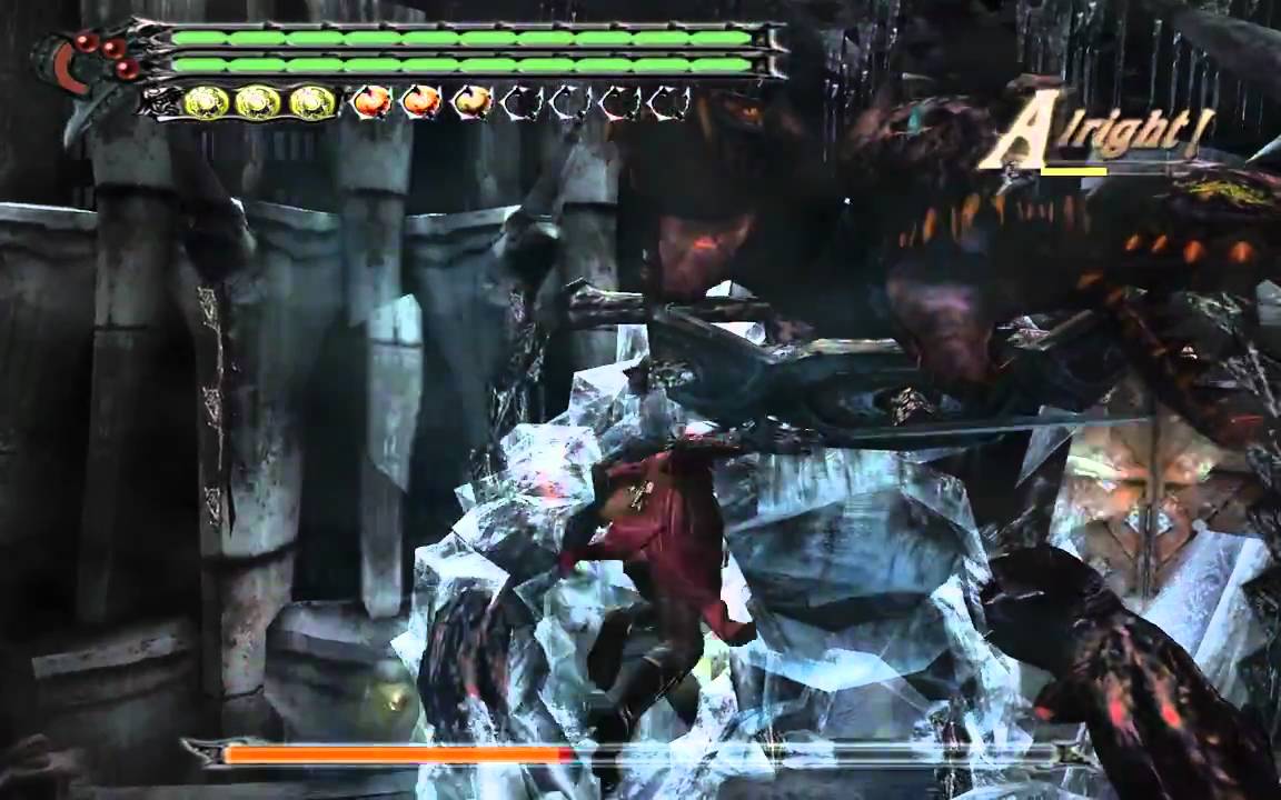 Devil may cry 3 SE  HD PC - Cerberus Battle DMD mode S No damage Mission 3