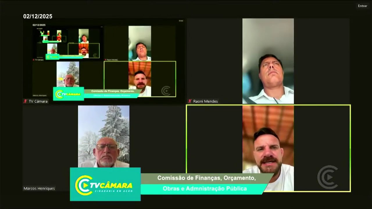 Reunião da CFO - CMJP (02/12/2025)