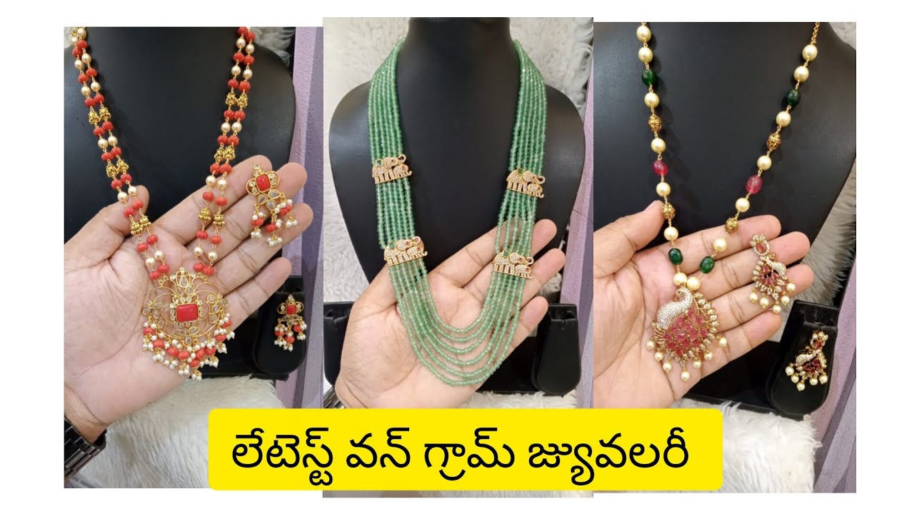 Latest#onegramgoldjewellery with price booking no. 9391864068#varnikacollections 