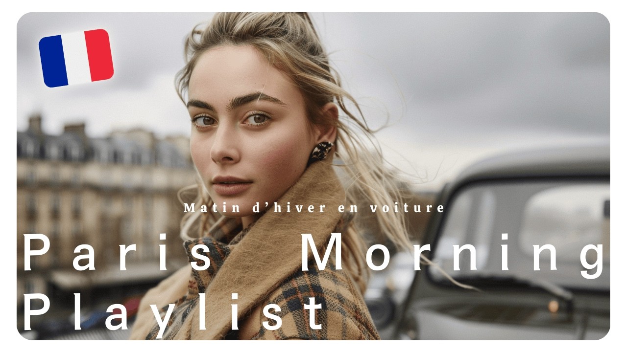 【Playlist🎧️】Matin d’hiver en voiture – Paris Morning Drive Playlist🇫🇷
