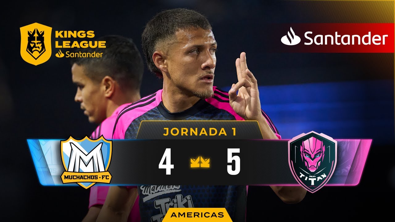 Muchachos FC de Jero Freixas VS Real Tit&aacute;n FC de Germ&aacute;n Garmendia & Conterstine | J1 (4 - 5)