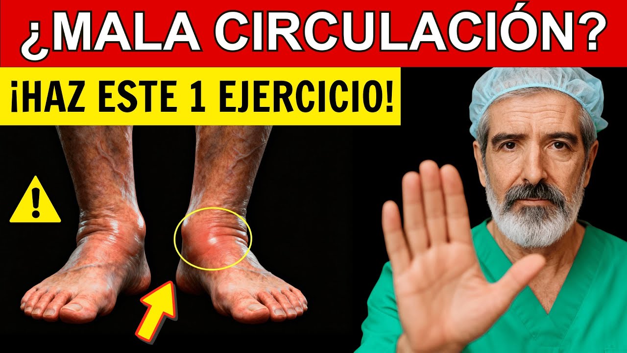 Cardiólogo Revela: Este EJERCICIO Mejora la Circulación en las Piernas Después de los 65