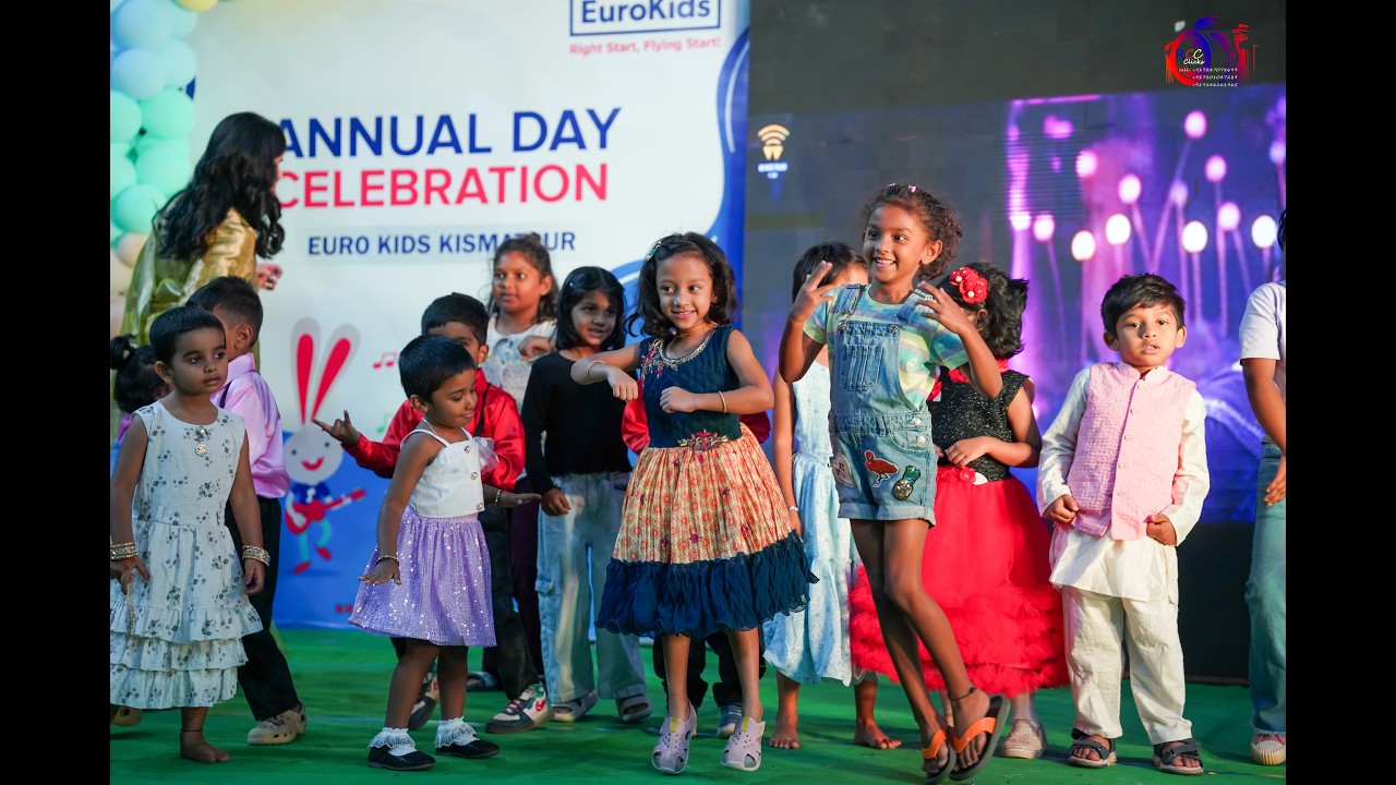 Children Free Dance - Annual Day 2026 - Eurokids Kismatpur
