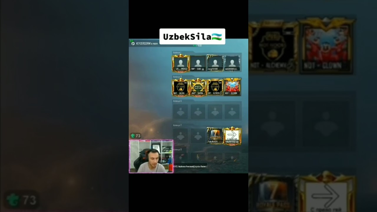 SENATOR AZ1KK BILAN YANA JANJAL😂👌|@SENATOR PUBGM#uzbeksila #senatorpubgm #uzbpubg #senator #shorts