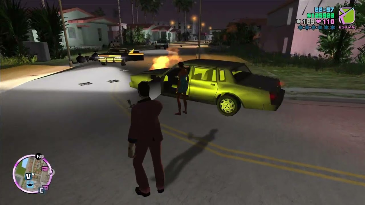 GTA Vice City (Extended Features Mod) [PC] Gameplay 08 (Gang War)