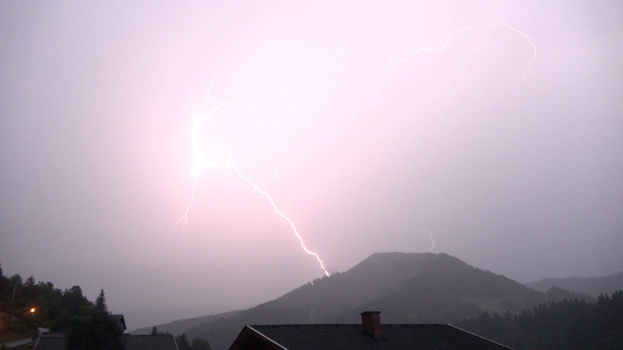 Onweer 21 en 23 juli 2022 Oostenrijk (Gewitter &Ouml;sterreich, thunderstorm Austria)