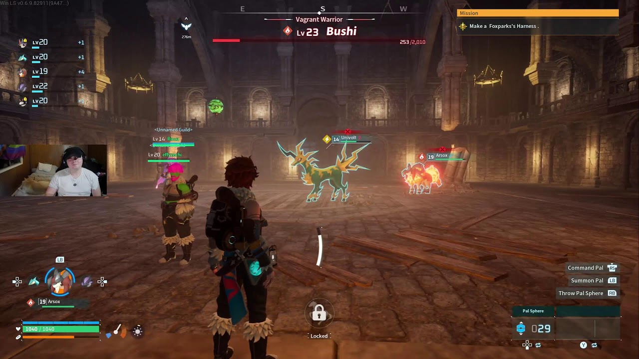 MH Dos Progression Stream And Palworld Later