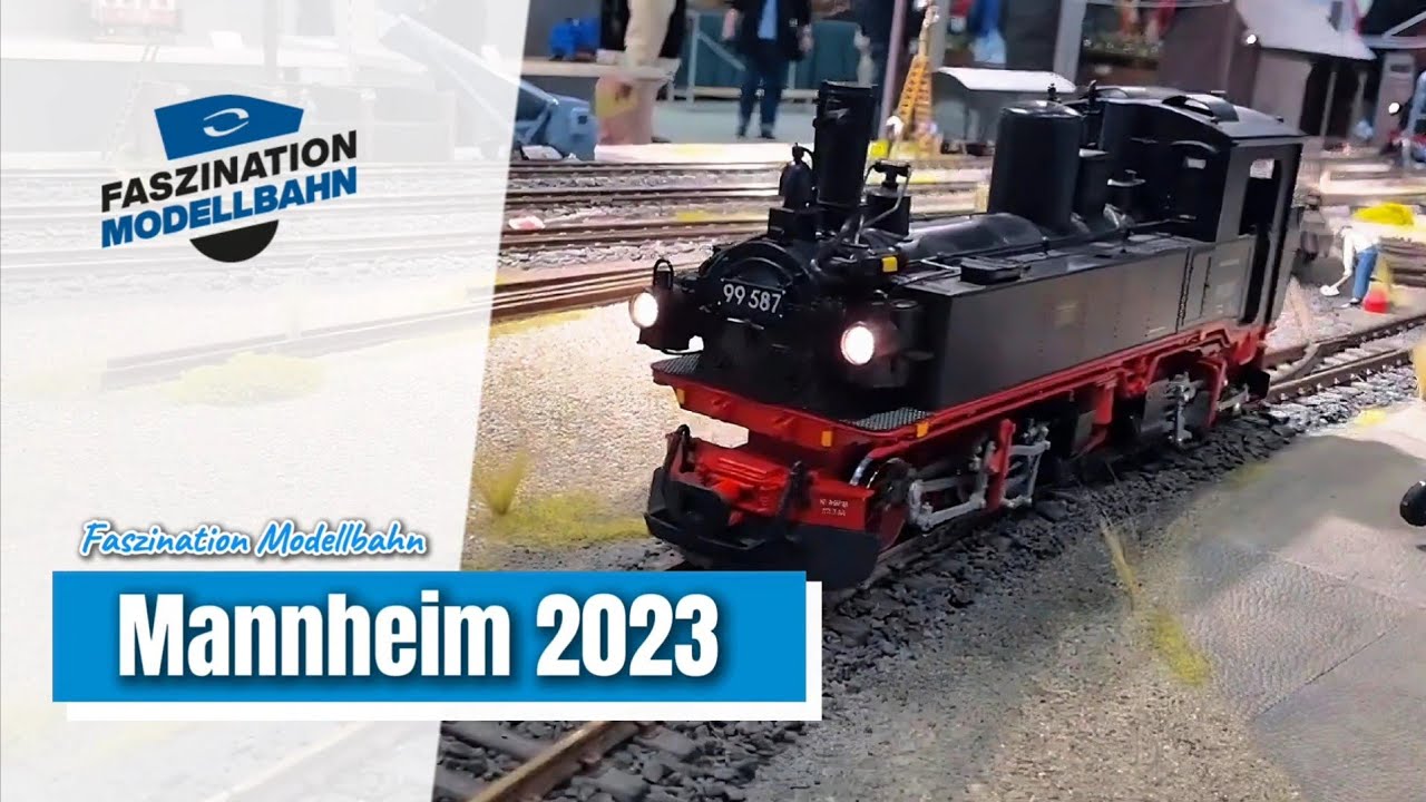 Faszination Modellbahn in Mannheim (2023) Anlagen , Stände & mehr