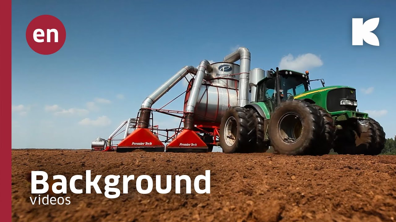 Peat extraction in 90 seconds