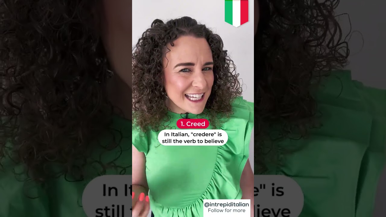 3 Italian words you DIDN'T know you knew 🇮🇹✨ Part 1