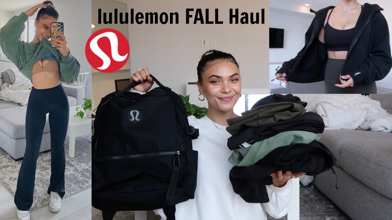 FALL lululemon Try-On Haul + New Favorites (Groove Flare Pant Review)!