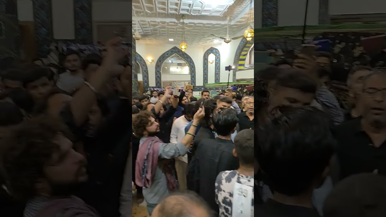 Parcham kushai At Markazi Imam Bargah Dar e Batool Adda Passroriyan Sialkot ch fayaz Party Sialkot