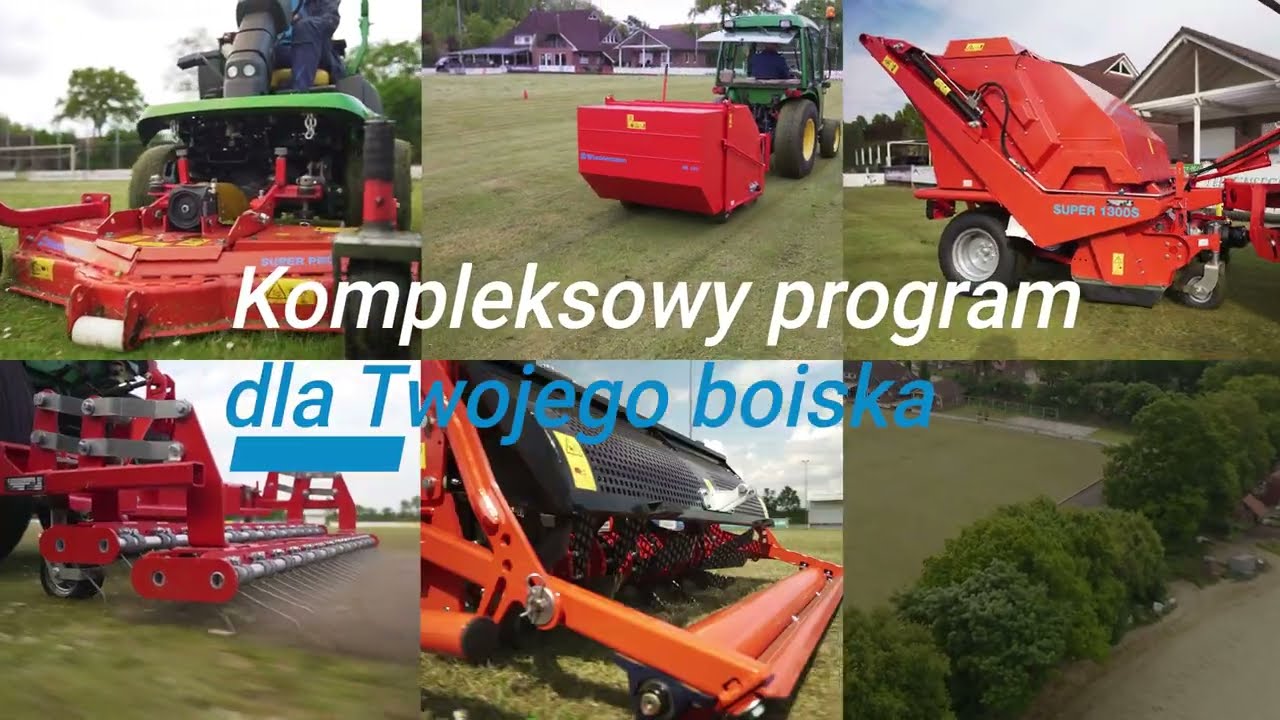 Wiedenmann - Pielęgncja boiska piłkarskiego