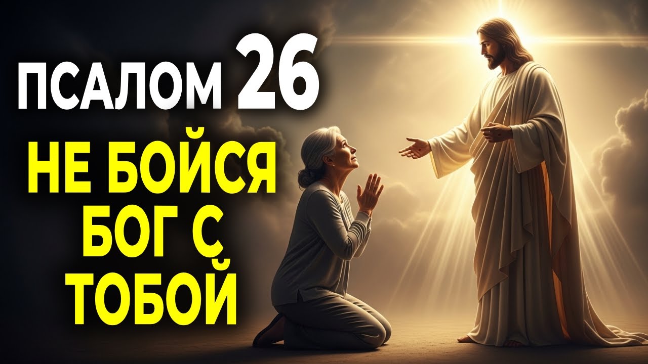 ПСАЛОМ 26 — МОЩНАЯ МОЛИТВА ПРОТИВ СТРАХА, ЗАБОТ И ТРЕВОГИ